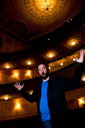 Comedian Tom Green at the Athenaeum Theatre.