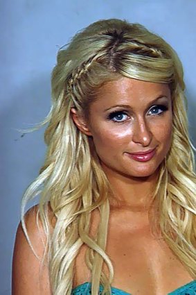 Paris Hilton poses for a police booking photo in Las Vegas. <i>Picture: AP</i>