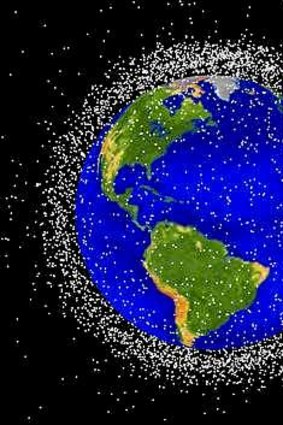 Most orbital debris is in low Earth orbit, where the space station flies.