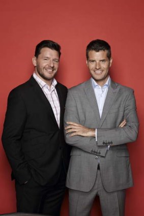 Judges Pete Evans, right, and Manu Feildel.