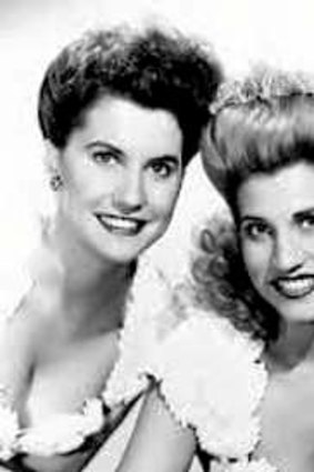 The Andrews Sisters, with Patty in the centre.