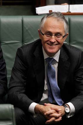 His own man ... Malcolm Turnbull.