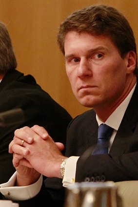 Under fire: Liberal senator Cory Bernardi.