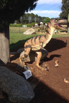 There are replacement pats for some of the damaged dinosaurs.