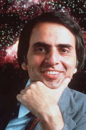 Astronomer Carl Sagan.