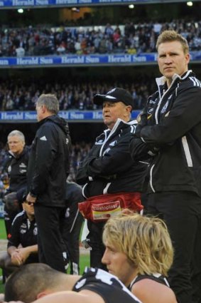 After the 2011 grand final loss to Geelong.