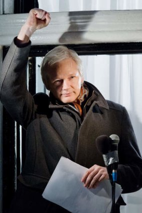 Julian Assange ... 'I must remain here.'