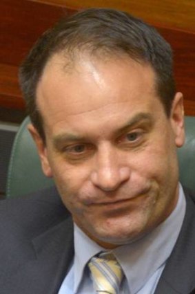 Embattled Liberal MP Geoff Shaw.