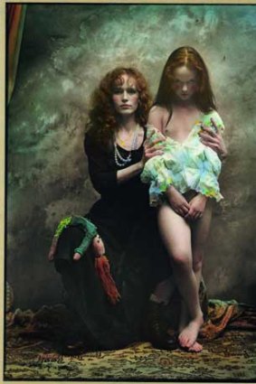 Jan Saudek's Black Sheep &amp; White Crow. Saudek's work is characterised by an interest in beauty and personal erotic freedom.