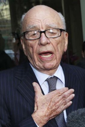 Media mogul Rupert Murdoch