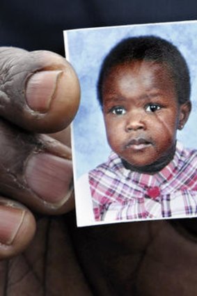 Canine carnage … Four-year-old Ayen Chol, who was tragically mauled to death by a pit bull-mastiff cross in Melbourne last year.