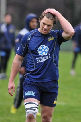 Brumbies player Clyde Rathbone isn't concerned that players are resuming pre-season training without a coach.