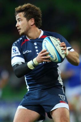 Departure time: Danny Cipriani's Rebels adventure has ended.