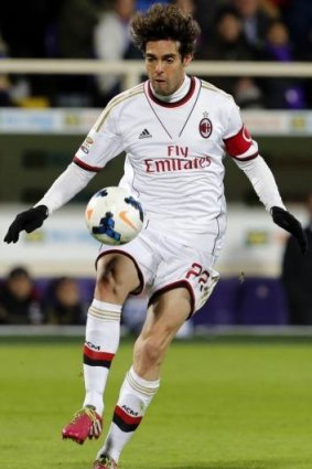 Kaka in action for Milan.