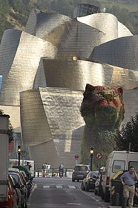 Dog days: Guggenheim Bilbao.