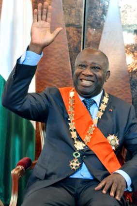 Captured: Laurent Gbagbo.