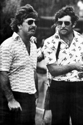 Rod Marsh and Ian Chappell in 1976.