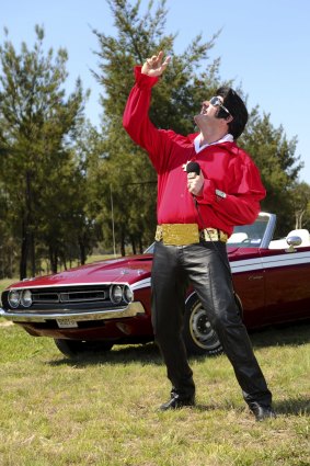 The King would have loved this 1971 Dodge Challenger Canberra’s best known Elvis tribute artist, Garry Buckley, believes.

