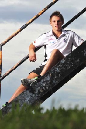 Falcon turned Magpie Jye Bolton impressed in his first NAB Cup game.