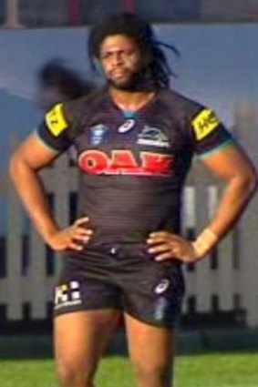 Back in action: Jamal Idris turned out for Penrith’s NSW Cup team on Sunday.