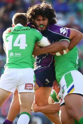 "I knew I had to work hard and that’s what I was looking forward to": Storm back-rower Tohu Harris.
