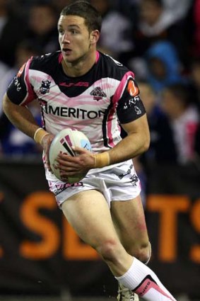 ''Meat in the sandwich'' &#8230; Tim Moltzen stayed with Wests Tigers.