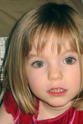 A photo of missing British girl in Portugal, Madeleine McCann, made into a poster is released May 12, 2007.