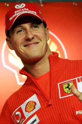 Michael Schumacher pictured in 2006.