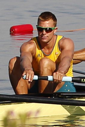 Australian rower Joshua Booth.