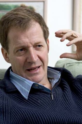 Helping hand: Alastair Campbell.