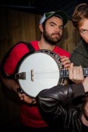 Mustered Courage bridge the gap between traditional bluegrass and modern roots music.