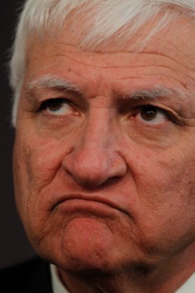 Bob Katter who said the idea of gay marriage deserved to be "ridiculed".