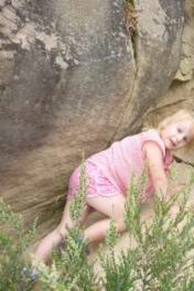 Sarah searches for an elusive wombat at Lake Crackenback Resort