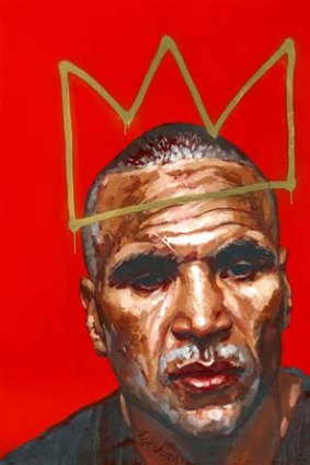 Outside chance: Abdul Abdullah's portrait of Anthony Mundine <eM>The Man</em>.