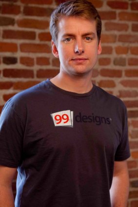 Patrick Llewellyn from 99designs has global ambitions.