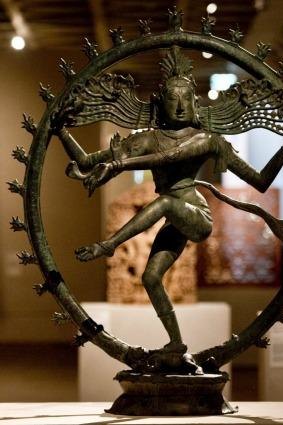 The Shiva statue at its previous National Gallery home.