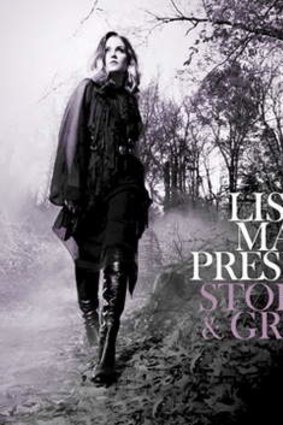 The cover of Lisa Marie Presley's album <I>Storm & Grace</I>.