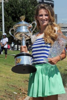 Challenging: Open winner Victoria Azarenka.