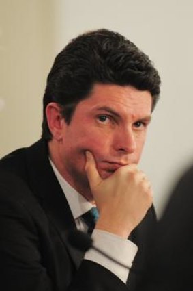 Confused by the vote counting process ... Green Senator Scott Ludlam.