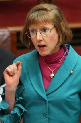 Mary Jo Fisher in the Senate.
