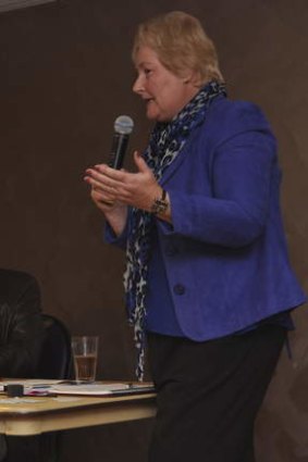 Liberal candidate for Gilmore Ann Sudmalis said workplace laws would be up for review if the Coalition won the election.