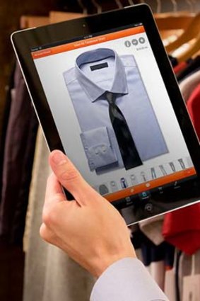 A screen shot of Handshake displaying a catalogue clothing item.