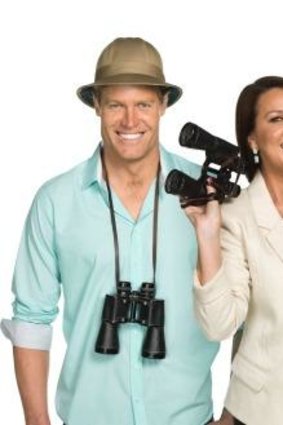 Chris Brown and Julia Morris are the hosts of   <i>I'm a Celebrity, Get Me out of Here</i>.