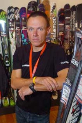 R&R Sport manager Mark Williams at the Queenstown store.