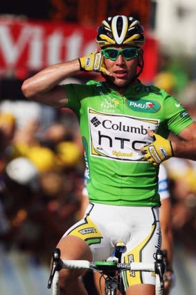 "Very bad crash" ... sprinter Mark Cavendish.