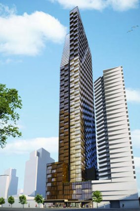 A new 193-metre sky scraper will be built in Southbank.
