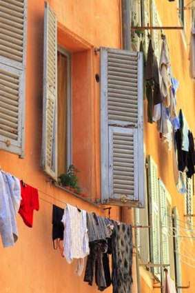 Facades of the old town.