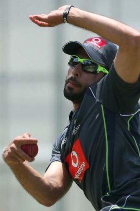 Promise &#8230; Fawad Ahmed helped the Test team.