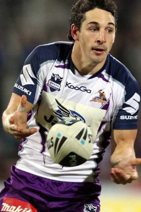 Billy Slater of the Storm.