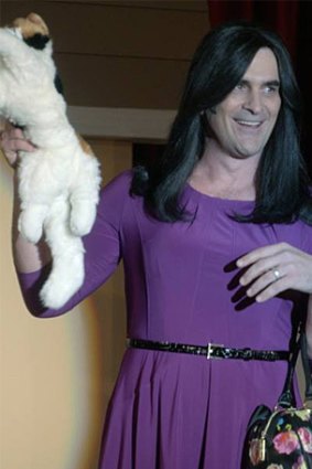 Not afraid of looking silly ... Ty Burrell is goofy father Phil Dunphy.